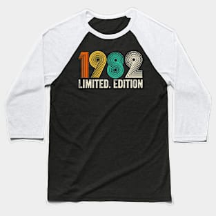 Vintage 1982 Birthday Retro 1982 For Men Women born in 1982 Baseball T-Shirt